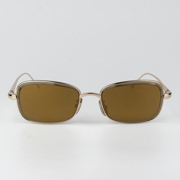 Loewe ANAGRAM Women Sunglasses Gold LW40159U 32G NEW AUTHENTIC - Picture 3 of 11